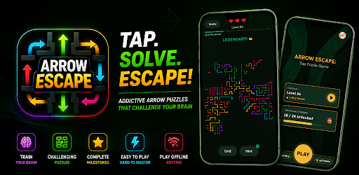 Arrow Escape: Logic Puzzle Game